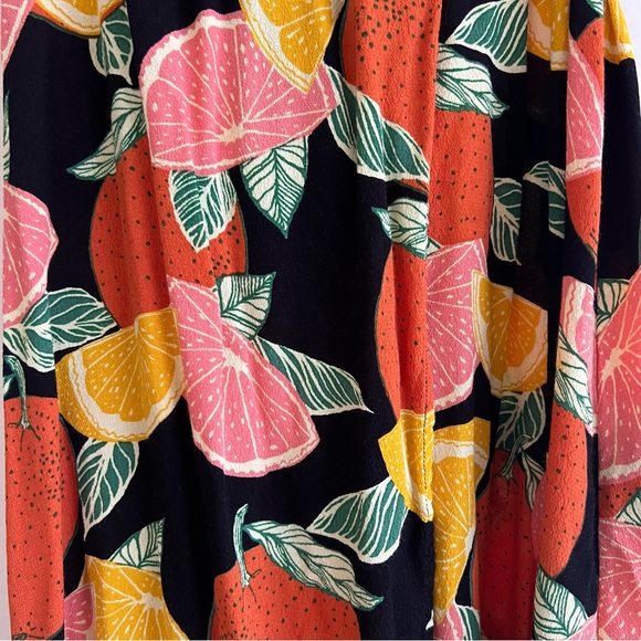 & Other Stories Citrus Wrap Dress Midi - 4/S - Picture 3 of 6